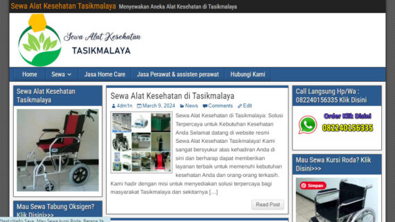 Sewa Alat Kesehatan di Tasikmalaya