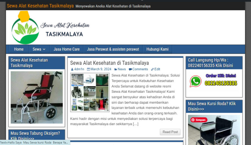 Sewa Alat Kesehatan di Tasikmalaya